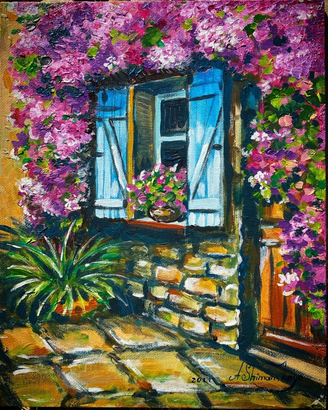 Where the sweetheart lives by artist Anastasia Shimanskaya